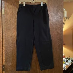 Croft and Barrow black stretch jeans. 8P short.